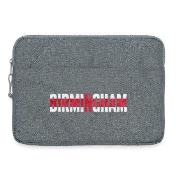 Birmingham England - Laptoptasche 15" - Grau meliert - Vorne