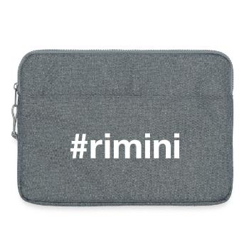 RIMINI Hashtag - Laptop bag 15" - heather grey - Front