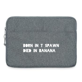 CS2_Born_in_T_Spawn - Sacoche pour ordinateur portable 15 pouces - gris chiné - Devant