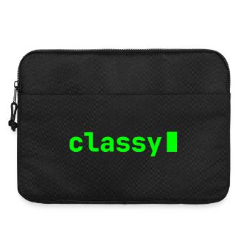 classy | Developer mood - Laptoptasche 15" - Schwarz - Vorne