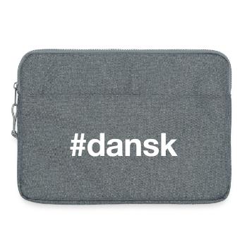 DANISH Dansk Denmark Dänemark - Laptop bag 15" - heather grey - Front