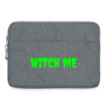 Conception de t-shirt sur le thème de la sorcellerie magique - Sacoche pour ordinateur portable 15 pouces - gris chiné - Devant