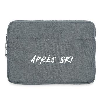 Après-ski - Laptop bag 15" - heather grey - Front