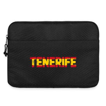 Drapeau de Tenerife Espagne Tenerife - Sacoche pour ordinateur portable 15 pouces - noir - Devant