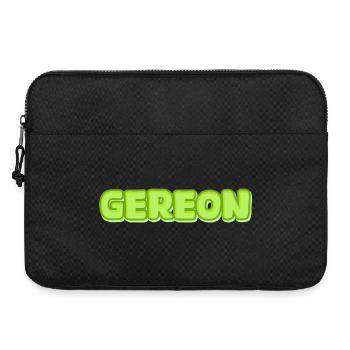 Gereon Neon Bubble Letters - Laptop bag 15" - black - Front