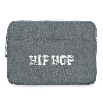 HIP HOP - Sacoche pour ordinateur portable 15 pouces - gris chiné - Devant