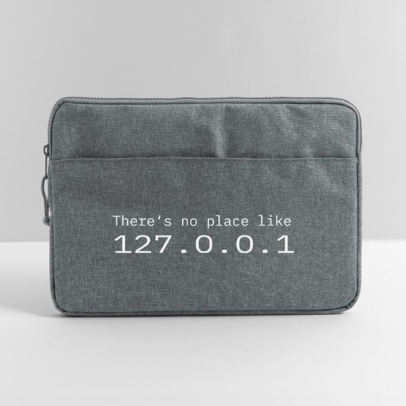 Programmeur Nerd IT Aucun endroit comme Localhost Sacoche pour ordinateur portable 15 pouces