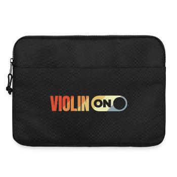 Vintage Violine - Laptoptasche 15" - Schwarz - Vorne