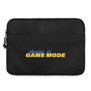 TOUJOURS EN MODE JEU - Sacoche pour ordinateur portable 15 pouces - noir - Devant