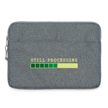 Still Processing - Trwa Przetwarzanie - Laptop bag 15" - heather grey - Front