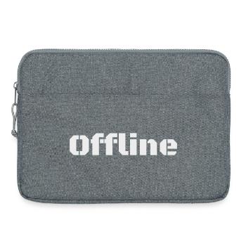Offline - Laptoptasche 15" - Grau meliert - Vorne