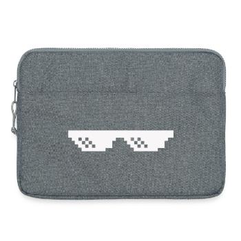 Lunettes de soleil Pixel - Sacoche pour ordinateur portable 15 pouces - gris chiné - Devant