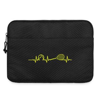 Tennis Heartbeat Tennis Player - Laptop bag 15" - black - Front