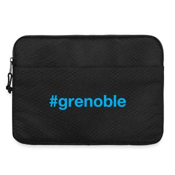 GRENOBLE Hashtag - Laptop bag 15" - black - Front