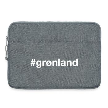 Hashtag Groenland Groenland - Sacoche pour ordinateur portable 15 pouces - gris chiné - Devant