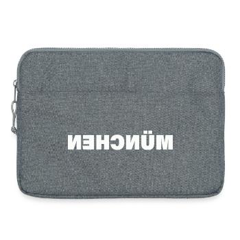 MÜNCHEN - Laptoptasche 15" - Grau meliert - Vorne