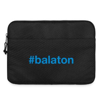 BALATON Hongrie Ungarn Hashtag - Sacoche pour ordinateur portable 15 pouces - noir - Devant