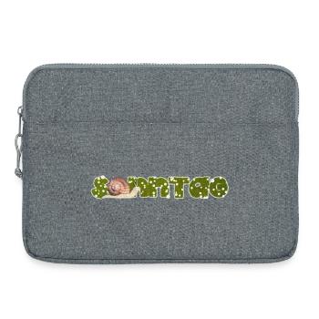 Sunday Snail - Laptop bag 15" - heather grey - Front