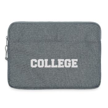 College - Sacoche pour ordinateur portable 15 pouces - gris chiné - Devant