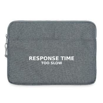 RESPONSE TIME TOO SLOW - Laptoptasche 15" - Grau meliert - Vorne