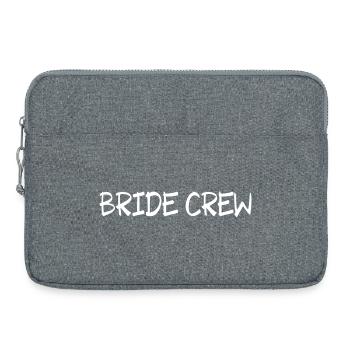 Bride Crew JGA - Sacoche pour ordinateur portable 15 pouces - gris chiné - Devant