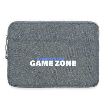 ZONE DE JEU - Sacoche pour ordinateur portable 15 pouces - gris chiné - Devant