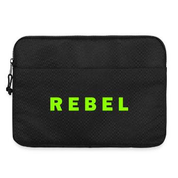 T-shirt streetwear à motif rebelle - Sacoche pour ordinateur portable 15 pouces - noir - Devant