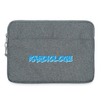 Cardiologue en tant que comique - Sacoche pour ordinateur portable 15 pouces - gris chiné - Devant