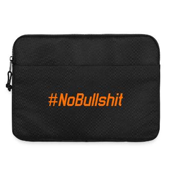 HASHTAG NO BULLSHIT #NoBullshit # No Bullshit - Laptoptasche 15" - Schwarz - Vorne