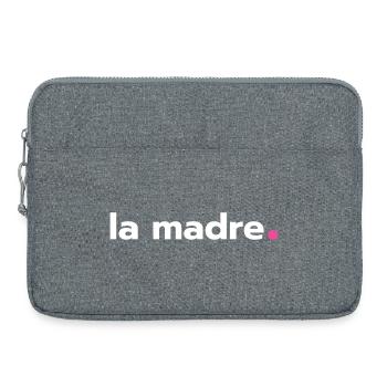 La madre - Sacoche pour ordinateur portable 15 pouces - gris chiné - Devant