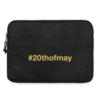né le 20 mai Anniversaire anniversaire - Sacoche pour ordinateur portable 15 pouces - noir - Devant