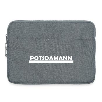 POTSDAMANN - Laptoptasche 15" - Grau meliert - Vorne