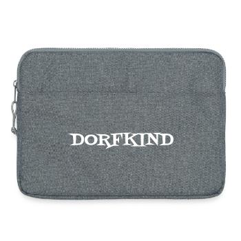Lettrage à la main de l’enfant du village - Sacoche pour ordinateur portable 15 pouces - gris chiné - Devant