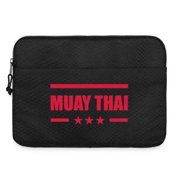 Muay Thai - Sacoche pour ordinateur portable 15 pouces - noir - Devant