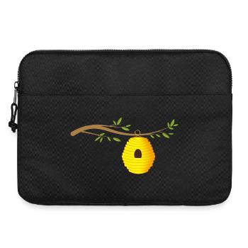 Ruche sur une branche Ruche sauvage - Sacoche pour ordinateur portable 15 pouces - noir - Devant