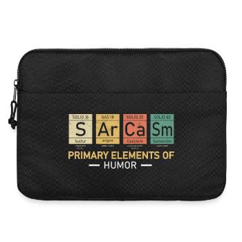 Sarcasm Humor - Laptop bag 15" - black - Front