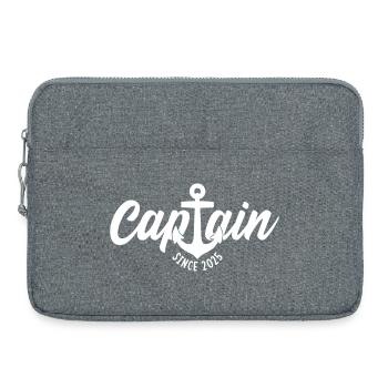 CAPTAIN SINCE 2025 - Laptop bag 15" - heather grey - Front