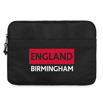 Angleterre Birmingham Paysage urbain Illustration - Sacoche pour ordinateur portable 15 pouces - noir - Devant
