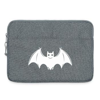 Chauve-souris - Sacoche pour ordinateur portable 15 pouces - gris chiné - Devant