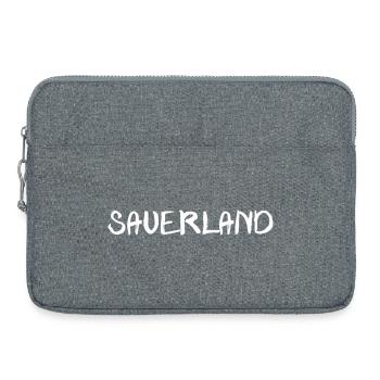 echt.SAUERLAND pur witt - Laptoptasche 15" - Grau meliert - Vorne