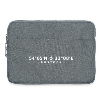 Rostock - Laptoptasche 15" - Grau meliert - Vorne