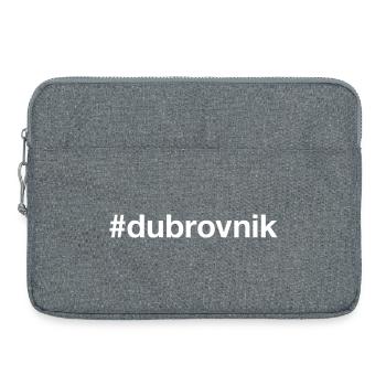 Dubrovnik Hrvatska Croatia Kroatien Hashtag - Laptop bag 15" - heather grey - Front