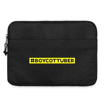 Boycott UBER - Laptop bag 15" - black - Front