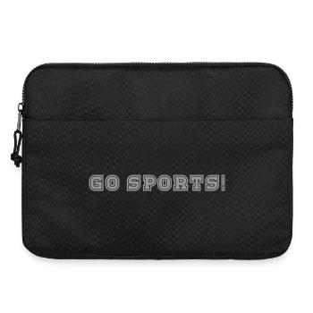 Go Sports - Laptop bag 15" - black - Front