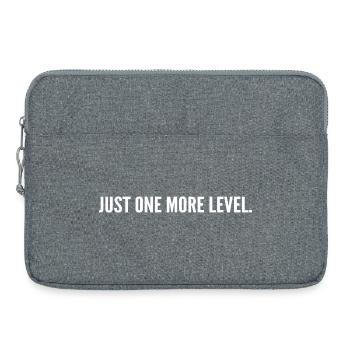 Nur noch eine Ebene - Laptoptasche 15" - Grau meliert - Vorne