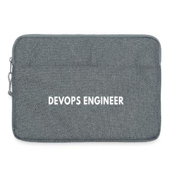 DevOps Engineer – Funny Tech Definition & Coding - Laptoptasche 15" - Grau meliert - Vorne