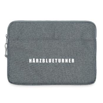 Härzblueturner, Canton of Uri, Switzerland - Laptop bag 15" - heather grey - Front