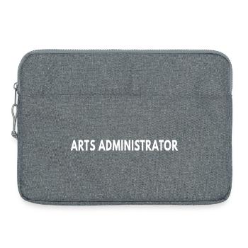 Administrateur des Arts - Sacoche pour ordinateur portable 15 pouces - gris chiné - Devant