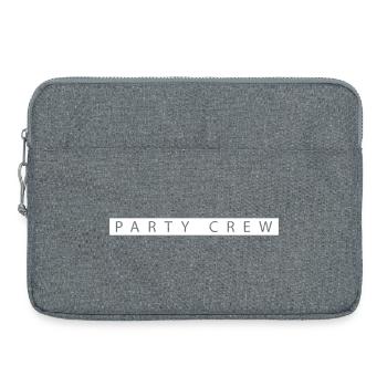 Party Crew - Laptoptasche 15" - Grau meliert - Vorne