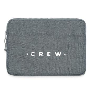 crew_-2- - Sacoche pour ordinateur portable 15 pouces - gris chiné - Devant